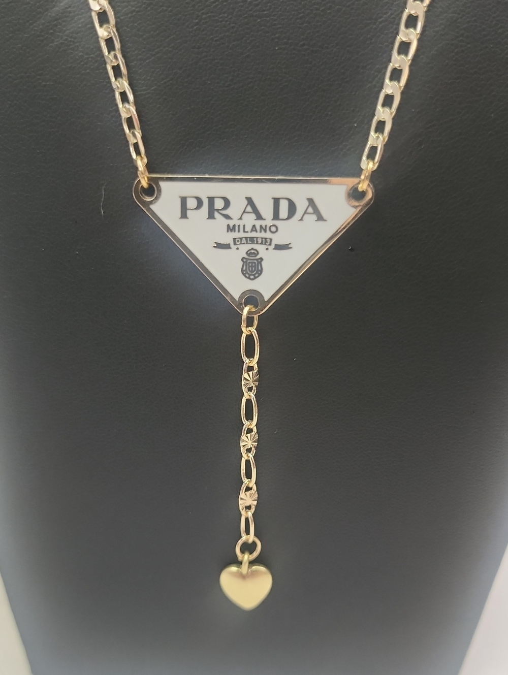 Heart Triangle Gold-filled Necklace